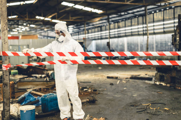 Professional Odor Removal technician working in Eatontown, NJ